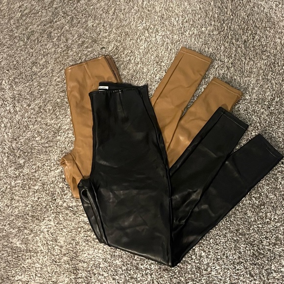 Abercrombie & Fitch Pants - Abercrombie & Fitch Black and Tan Skinny Pants